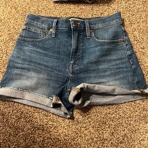 Madewell High-rise shorts